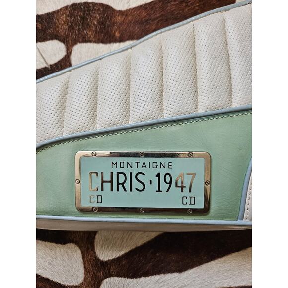 Rare Vintage Dior Cadillac Montaigne Saddle 1947 Shoulder Bag - Picture 3 of 13